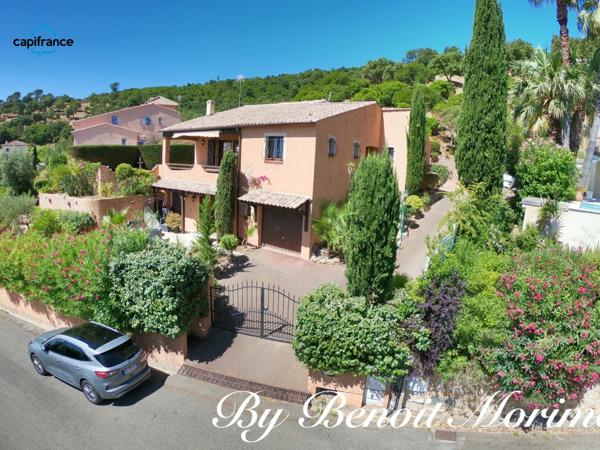 LES ISSAMBRES (83), Maison à vendre 4 pièces Lotissement Grand-Boucharel, vue mer