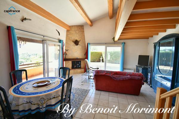 LES ISSAMBRES (83), Maison à vendre 4 pièces Lotissement Grand-Boucharel, vue mer
