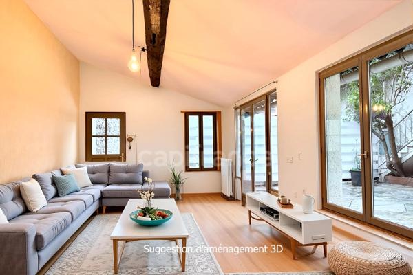 Maison à vendre 4 pièces au calme,9 environ 92 m2 coeur de ville ALES (30)