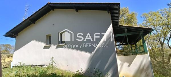 Au calme, en pleine nature, nichée dans la forêt
