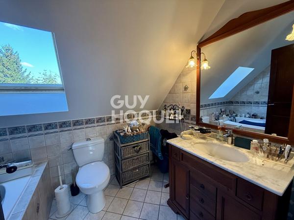 Maison individuelle Guerville 125 m² Terrain 1167 m² Sous-sol total avec garage