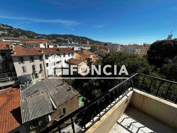 Location Studio 23.2 m² - 7 AVENUE DE LA BARONNE Cannes 06400