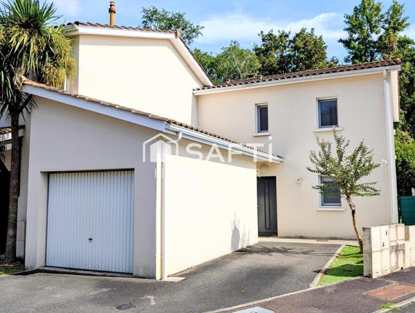 Maison familiale au Haillan, 4 chambres, jardin de 200 m²