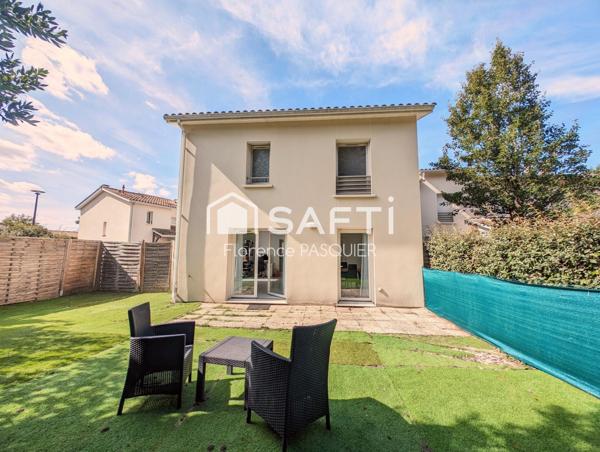 Maison familiale au Haillan, 4 chambres, jardin de 200 m²