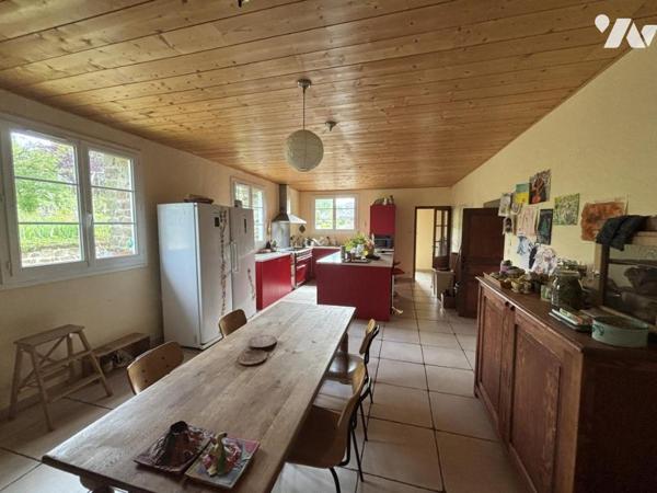 SECTEUR SAINT JEAN LE BLANC / PROPRIÉTÉ EN PIERRE AVEC TERRAIN D'ENVIRON 1.5HA