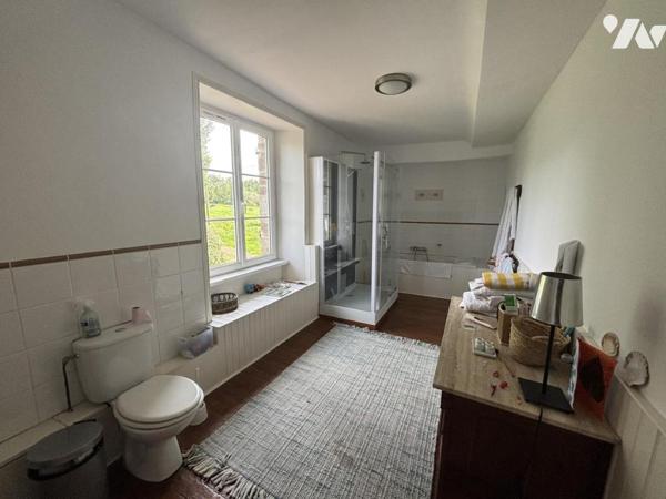 SECTEUR SAINT JEAN LE BLANC / PROPRIÉTÉ EN PIERRE AVEC TERRAIN D'ENVIRON 1.5HA