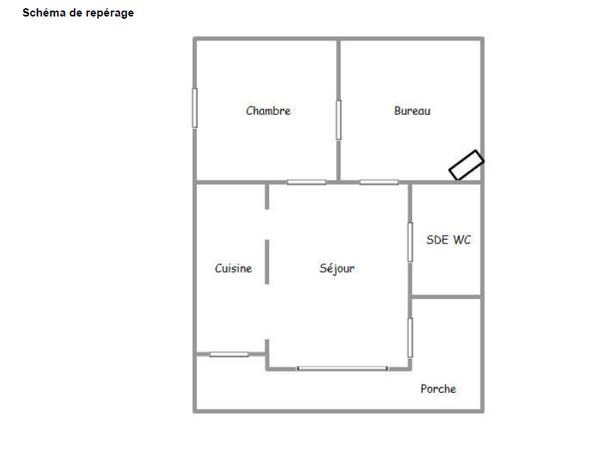 Maison
         3 pièces
        - 52 m² 195 000 € *