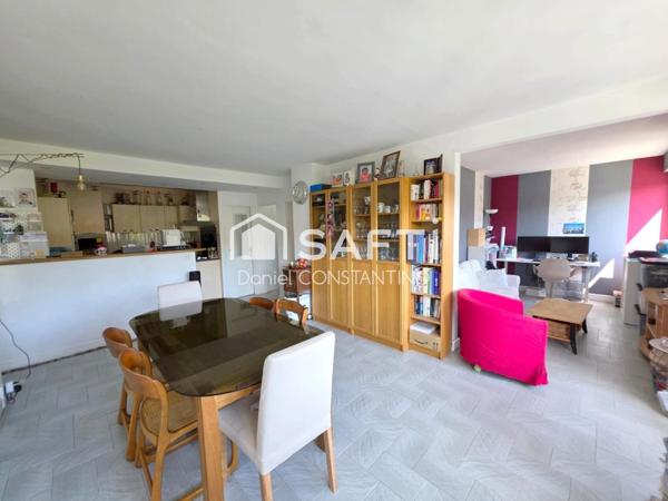 Appartement de 81 m² -  3 Ch - Séjour double