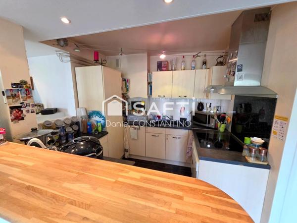 Appartement de 81 m² -  3 Ch - Séjour double