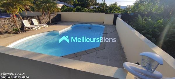 2 STUDIOS IDENTIQUES SUR UNE PARCELLE DE 861M2 AVEC PISCINE/ CUISINE EXTERIEURE