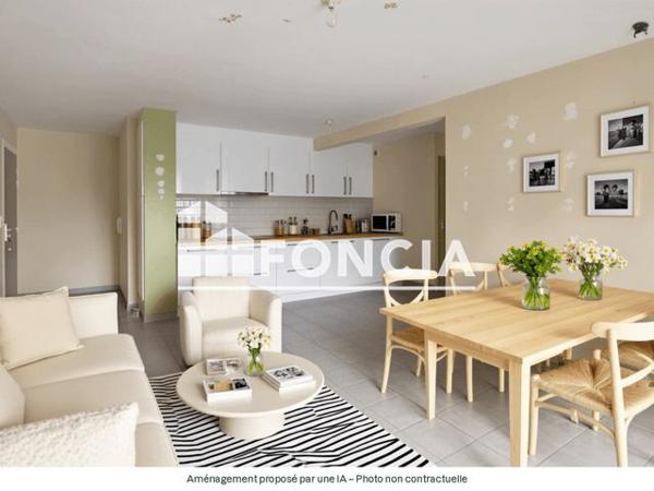 À vendre Appartement 3 pièces 60.2 m² - Nantes 44100