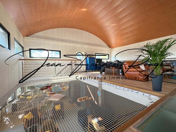 AGON-COUTAINVILLE, à 600 mètres de la plage, superbe maison d'architecte construite en 2007 d'une surface de 320 m², avec piscine !!!