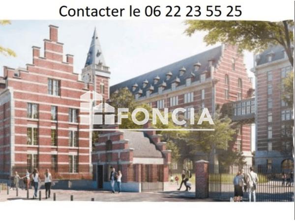Location Appartement 2 pièces 45.31 m² - AVENUE DES GRANDS MOULINS DE PARIS Marquette-lez-lille 59520