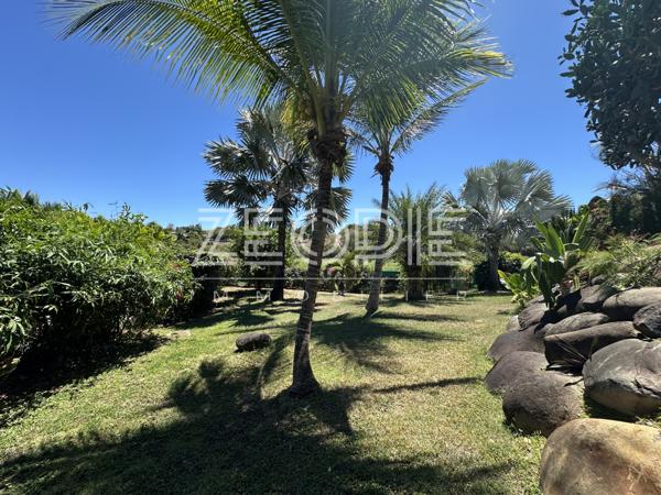 Saint-François (97118) Villa d'architecte idéale golfeurs avec 3 chambres + bureau, piscine et terrain de 1750m².
