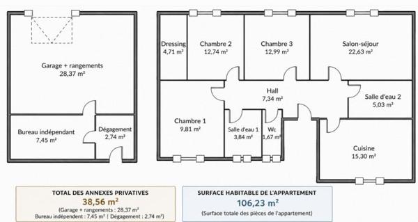 Vente / Appartement T4 à Brest (29200)