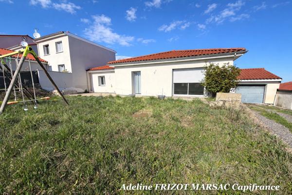 MAISON GENILAC - PLAIN PIED - 4 CHAMBRES - TERRAIN 567 - GARAGE - LUMINOSITE - CALME - ACCES LYON/SAINT ETIENNE - GARE