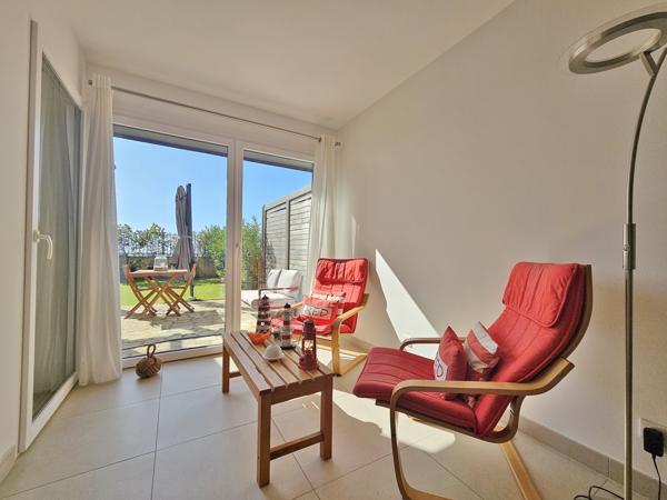 RIVE SUD Agosta Plage - Superbe T4 traversant avec jardin + Garage Albitreccia (20128)