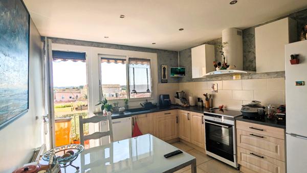 Appt T3 de 75 m² vue l’étang de Thau, ascenceur, étage elevé