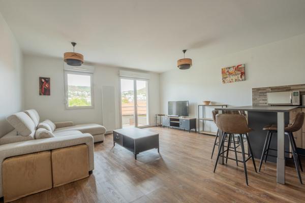 Appartement T2 meublé avec balcon et parking
