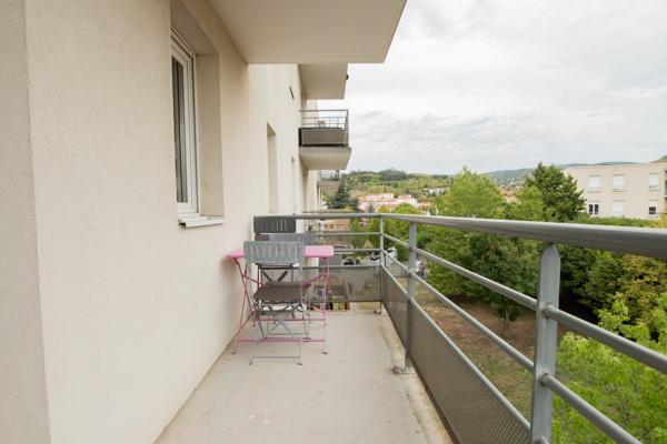 Appartement T2 meublé avec balcon et parking
