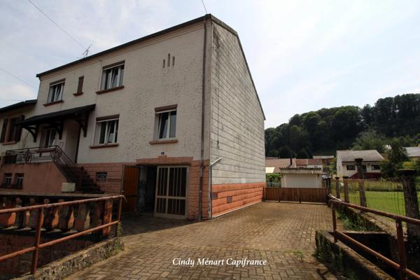 Maison à vendre 5 pièces DALEM (57), garage, sous sol et jardin