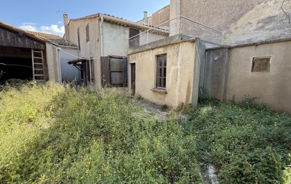 Vente Maison avec remise et jardin à rénover Homps   