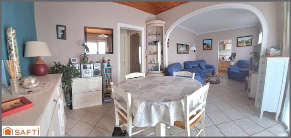 Maison au bord de l'océan avec jardin et balcon!!