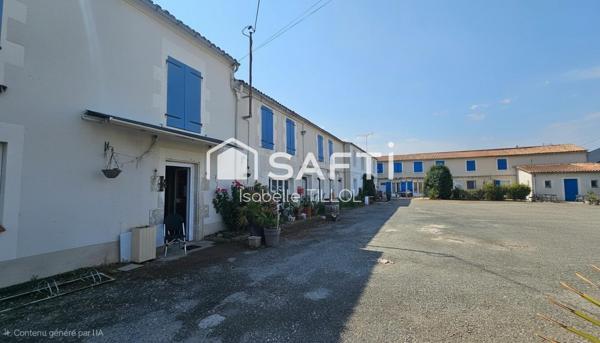 ensemble immobilier de plus de 400m² avec parking