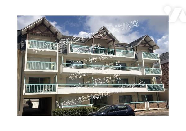 Vue sur mer et proche commerces, très bel appartement traversant de 45,85m² avec 2 chambres