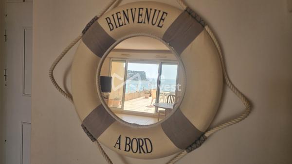 Appartement standing en duplex vue sur mer avec garage