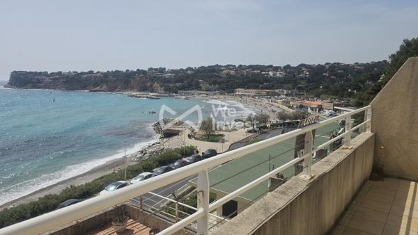 Appartement standing en duplex vue sur mer avec garage