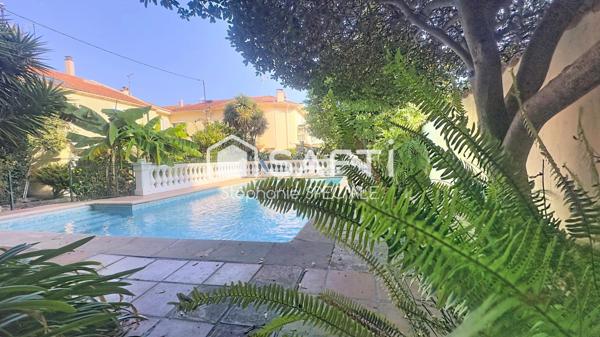 Appartement/Maison 5 pièces avec jardin, piscine et studio indépendant – Juan-les-Pins (06160)