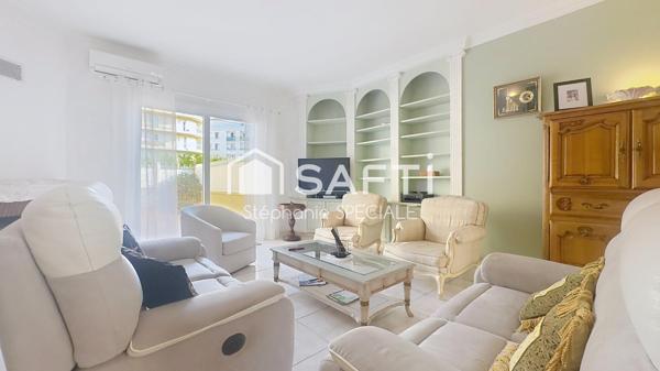 Appartement/Maison 5 pièces avec jardin, piscine et studio indépendant – Juan-les-Pins (06160)