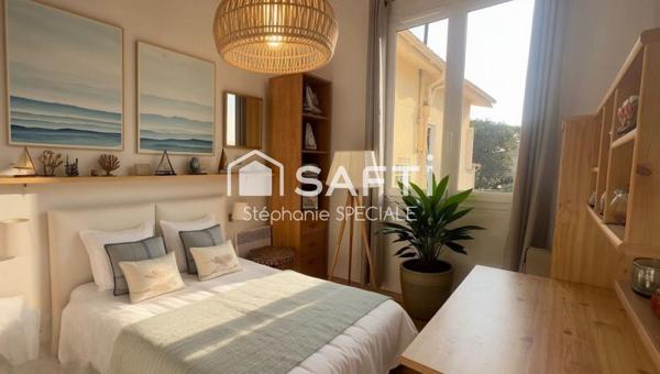 Appartement/Maison 5 pièces avec jardin, piscine et studio indépendant – Juan-les-Pins (06160)