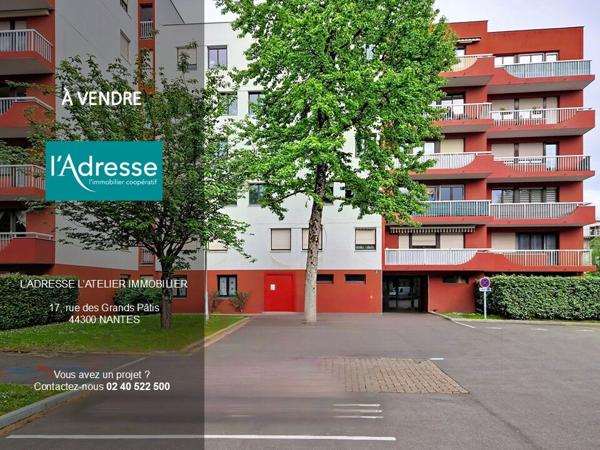 Appartement Nantes Est 3 pièce(s) 64 m2