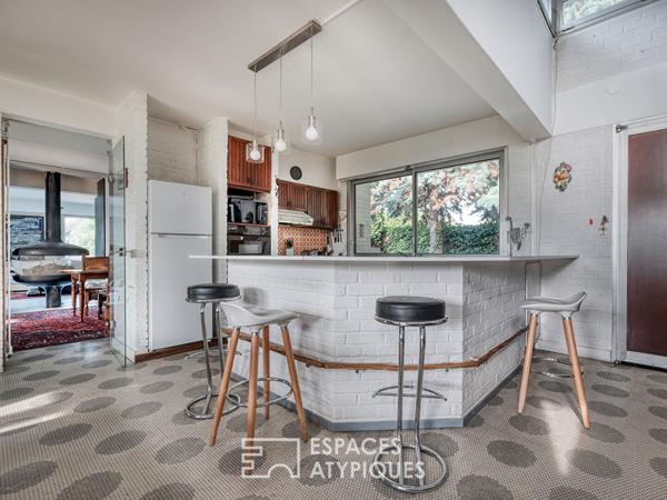 Maison d’architecte esprit californienne à réinterpréter