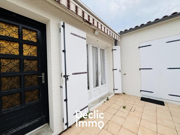 Vente maison de ville La rochelle, 79m² 3 pièces 299 000€ avec terrasse