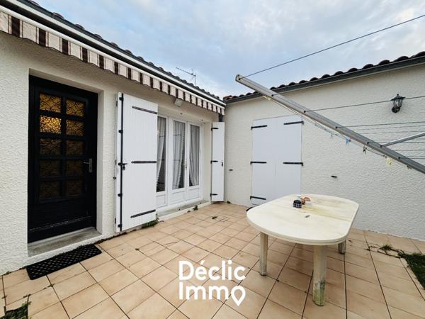 Vente maison de ville La rochelle, 79m² 3 pièces 299 000€ avec terrasse