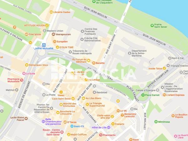 Location Parking 10 m² - RUE SAINT SEVER Rouen 76100