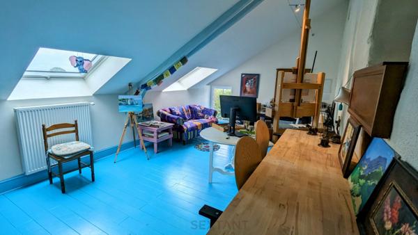 Magnifique longère proche de La Gacilly avec 6 chambres.