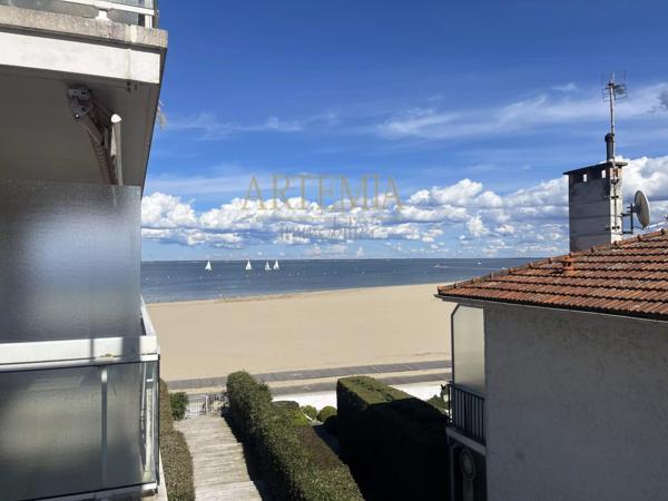 Plage d’Eyrac – 1ère Ligne – Vue latérale Bassin