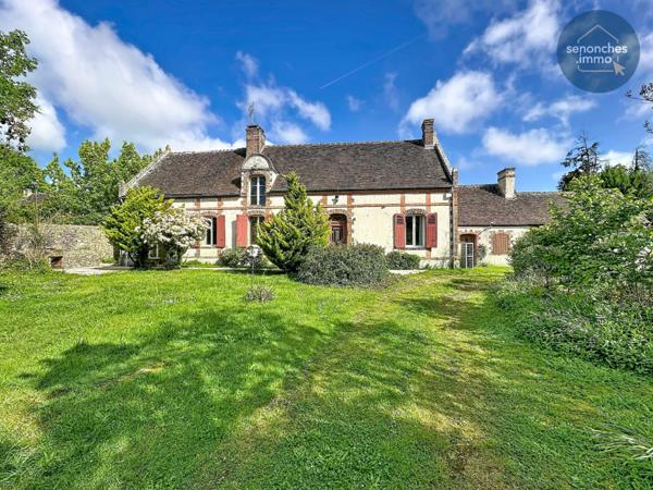 Maison ancienne à vendre à Maillebois (28170)  187 m² avec jardin et dépendances