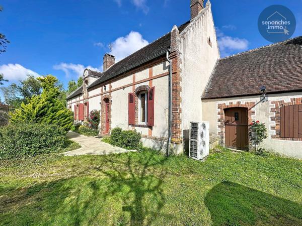 Maison ancienne à vendre à Maillebois (28170)  187 m² avec jardin et dépendances