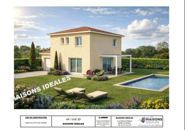 Terrain plat de 520 m² – Villette-de-Vienne (38200)