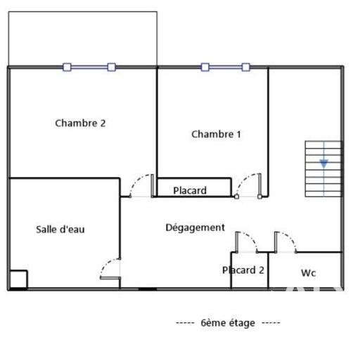 Appartement à vendre 3 pièces 69,25 m² Suresnes