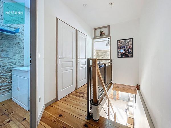 Maison de village à vendre, 2 chambres, patio, centre Villefranche De Lauragais