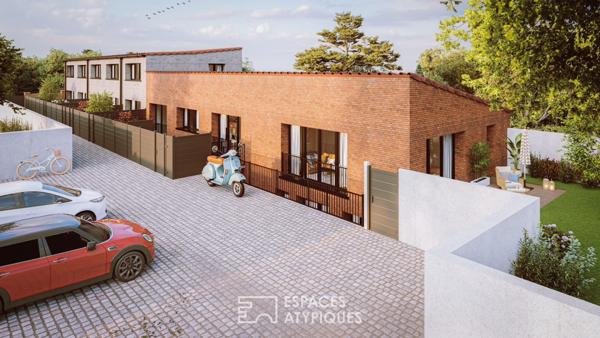 Appartement en souplex avec jardin en plein coeur de Montchat