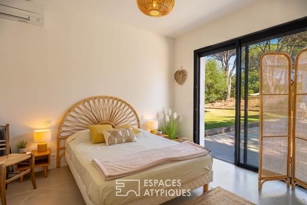 Villa d’architecte au coeur des vignes