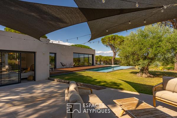 Villa d’architecte au coeur des vignes