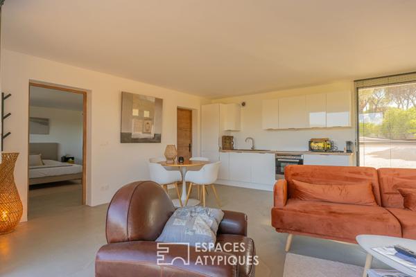 Villa d’architecte au coeur des vignes